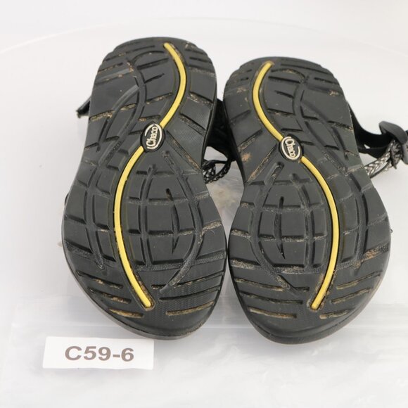 Chaco Womes ZX/2 Sandal Size 9 Black Strappy Toe Loop Adjustable Hike Trail Shoe - Picture 9 of 11